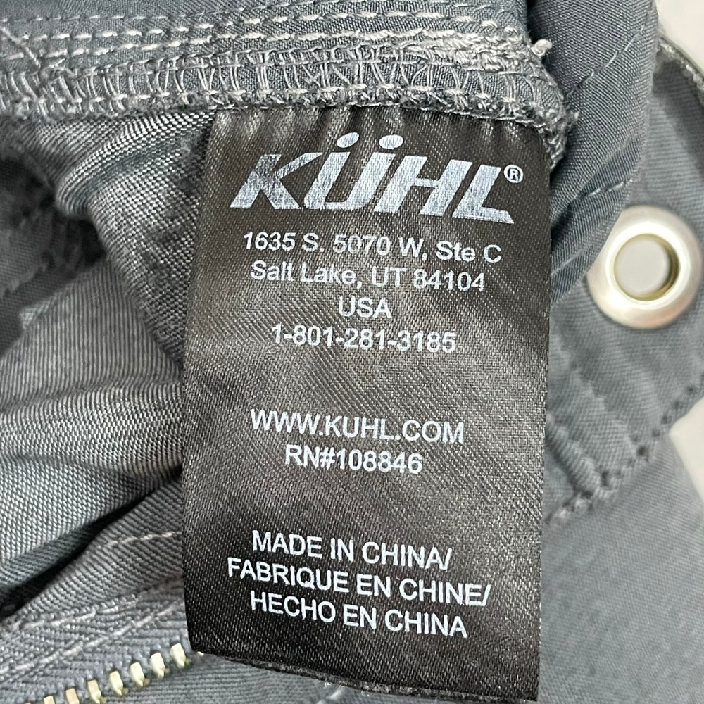 Kuhl Trekr Pants Gray Women Size 6 Regular Capri Convertible Hiking Outdoors - Picture 12 of 16